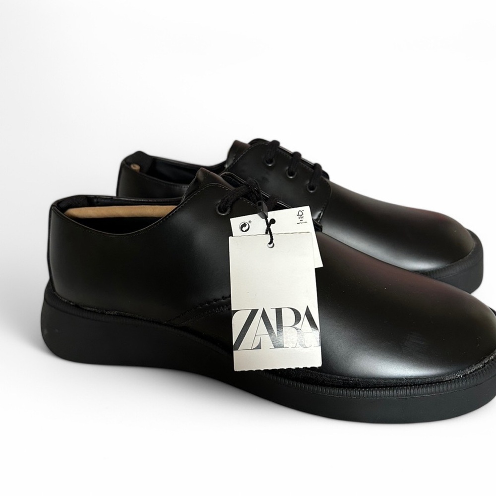 Men's Black Leather Shoes